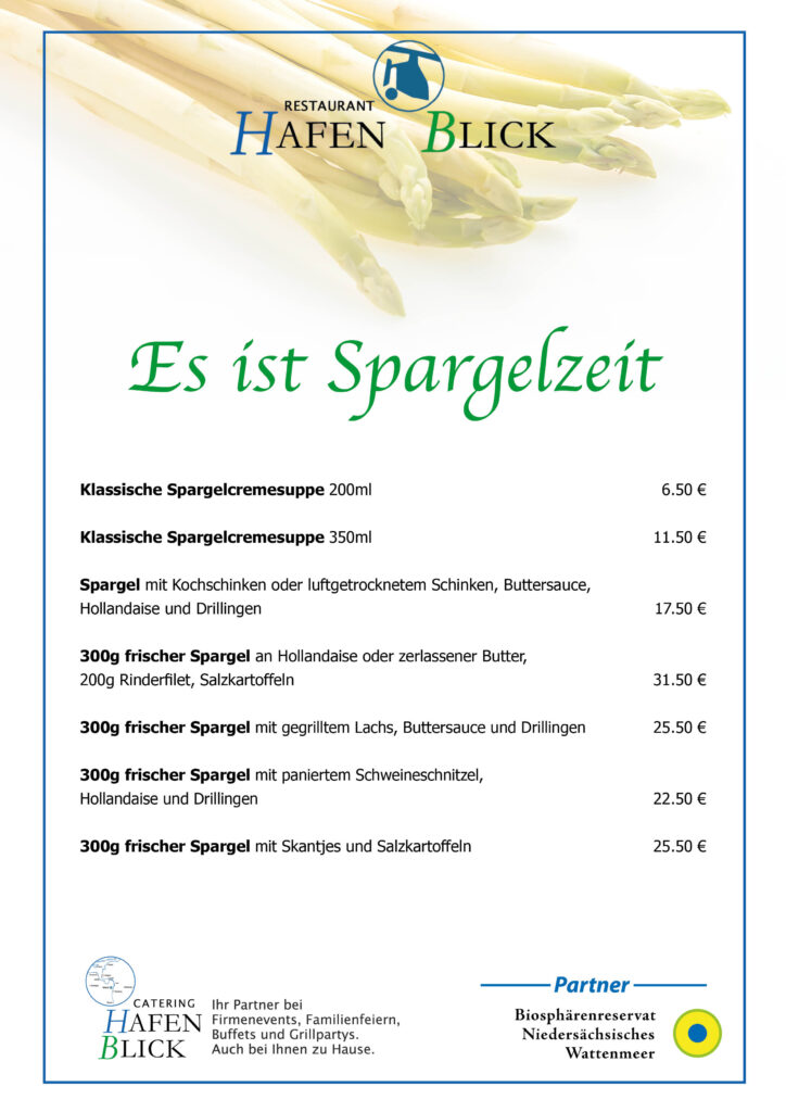 Spargelkarte